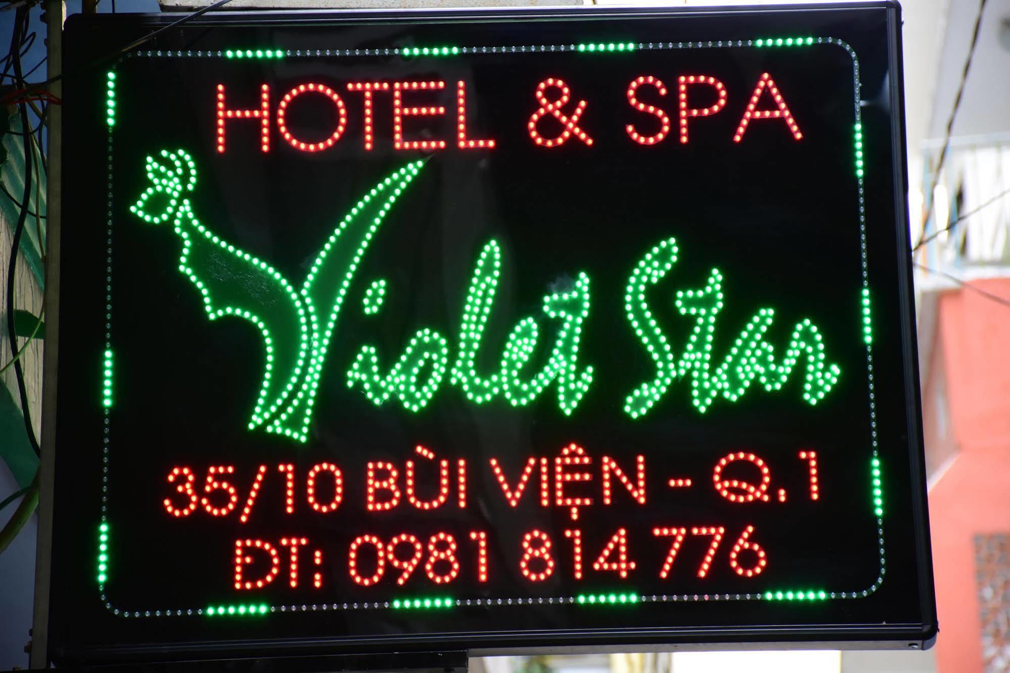 Violet Star Hotel&Spa Ho Chi Minh-staden Exteriör bild